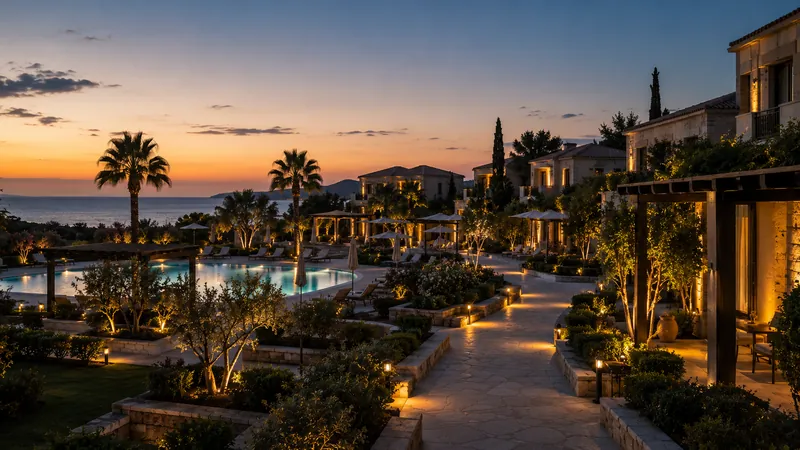 Termal Otel — insansız, sade ve kurumsal tesis atmosferi (hazırlık görseli)